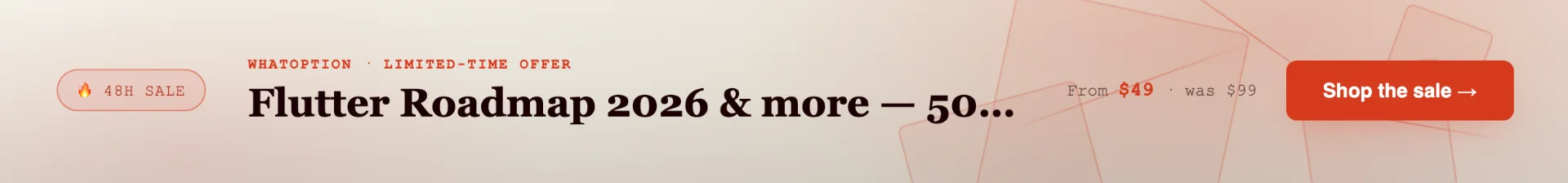 Shop banner