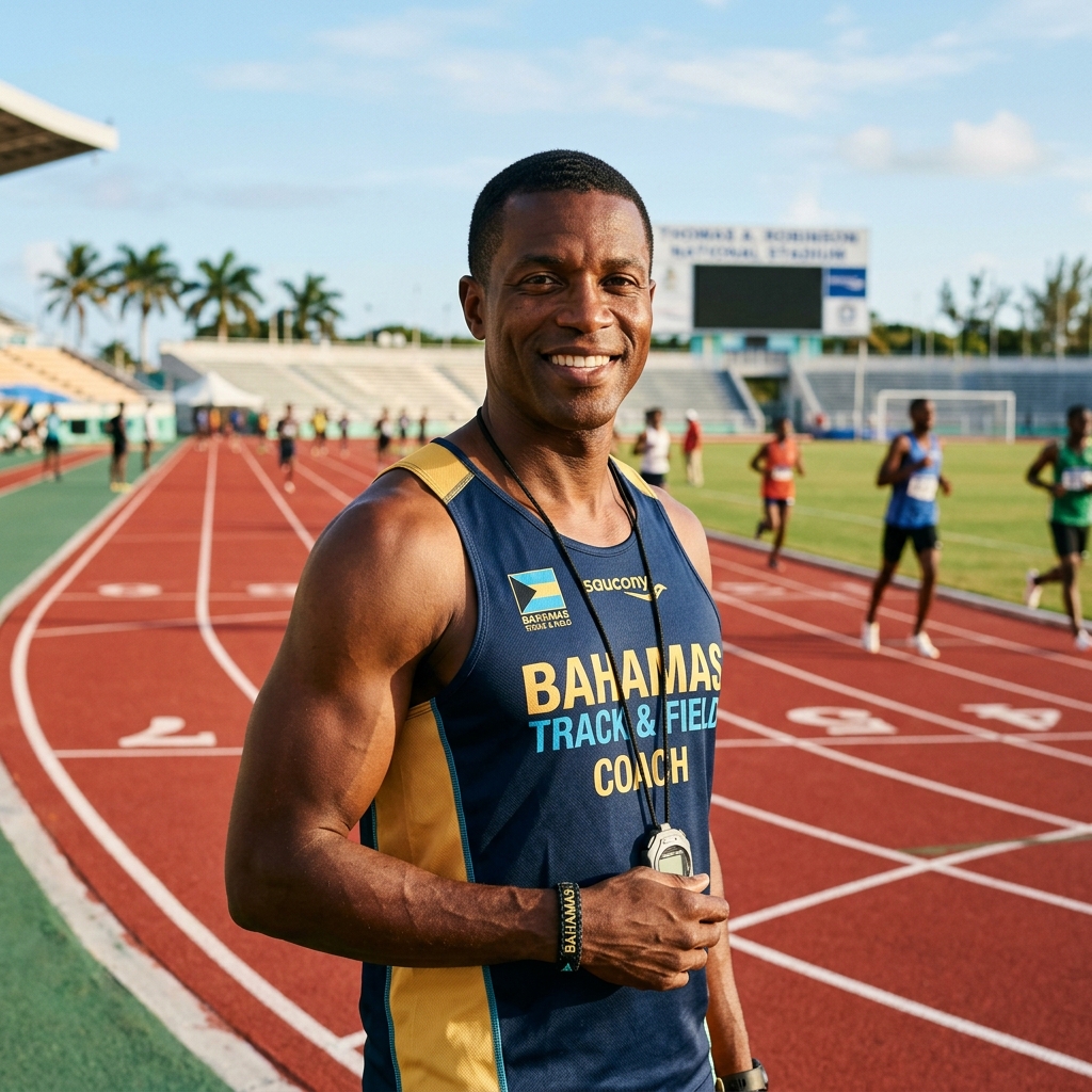 Jamal Wilson, track and speed coach