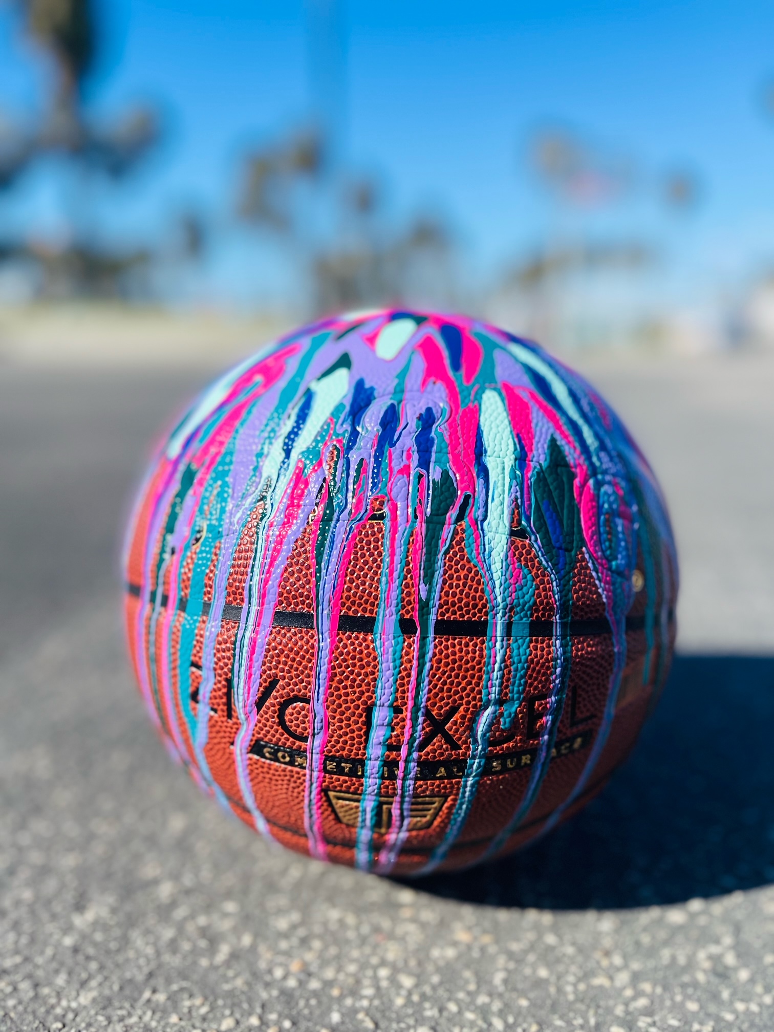 Big Drip Custom Basketball