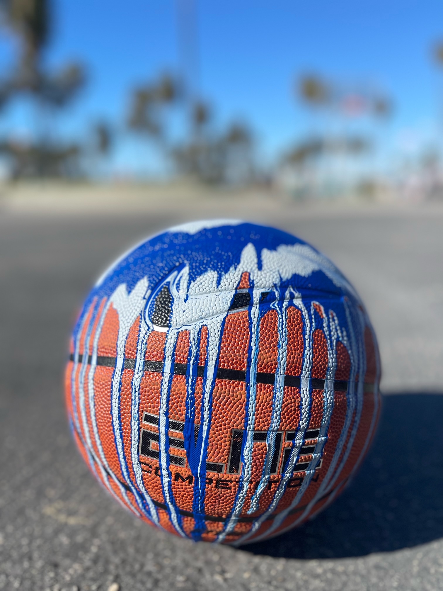 I Rock Kentucky Blue Custom Basketball